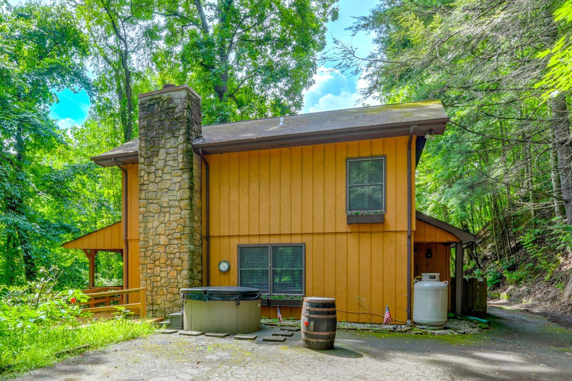 Maggie Valley Townhome In Smoky Mountain Foothills Dış mekan fotoğraf